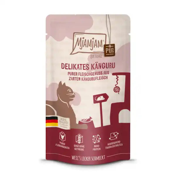 Quetschie- delikates Känguru pur 300g
