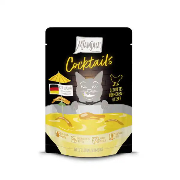 Cocktails- gezupftes Hühnchenfleisch 40g