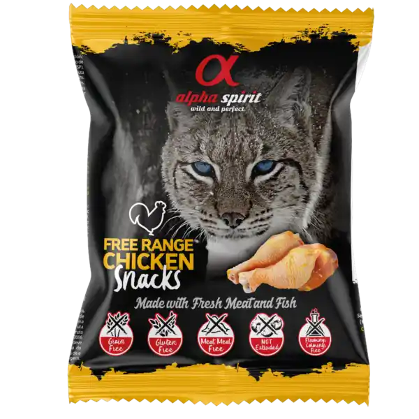 Cat Snacks Bag gewürfelt Freiland-Huhn 50g
