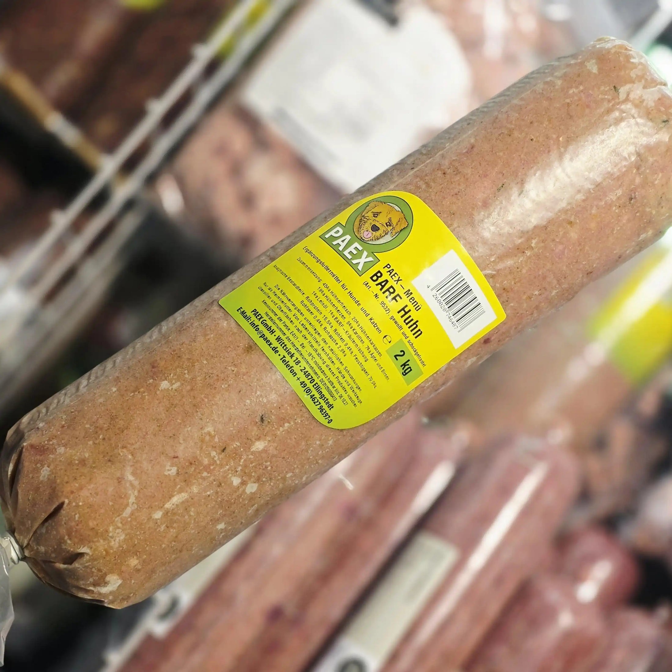Huhn Wurst - Fertig BARF Menü 2000g