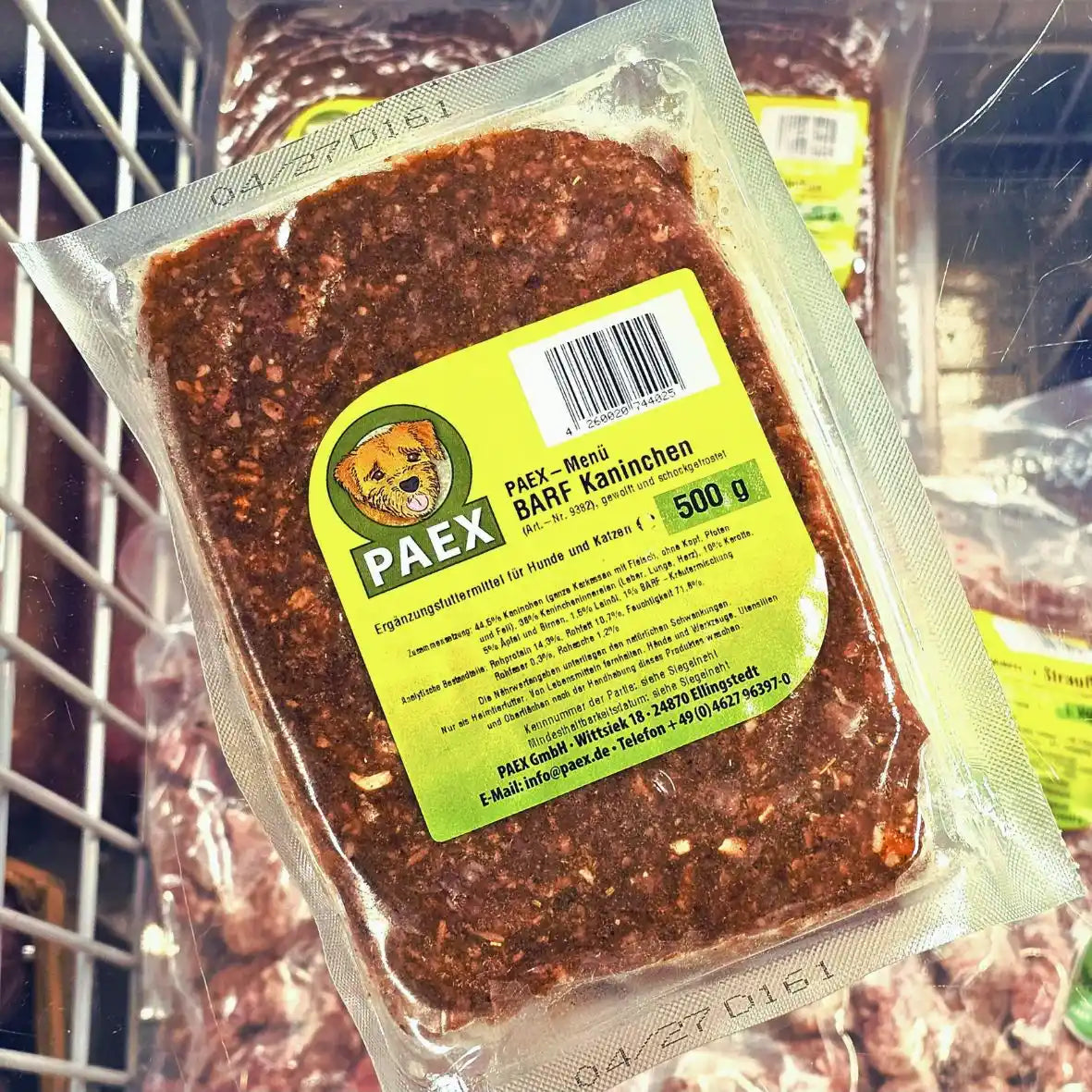 Kaninchenmenü Komplett 500g