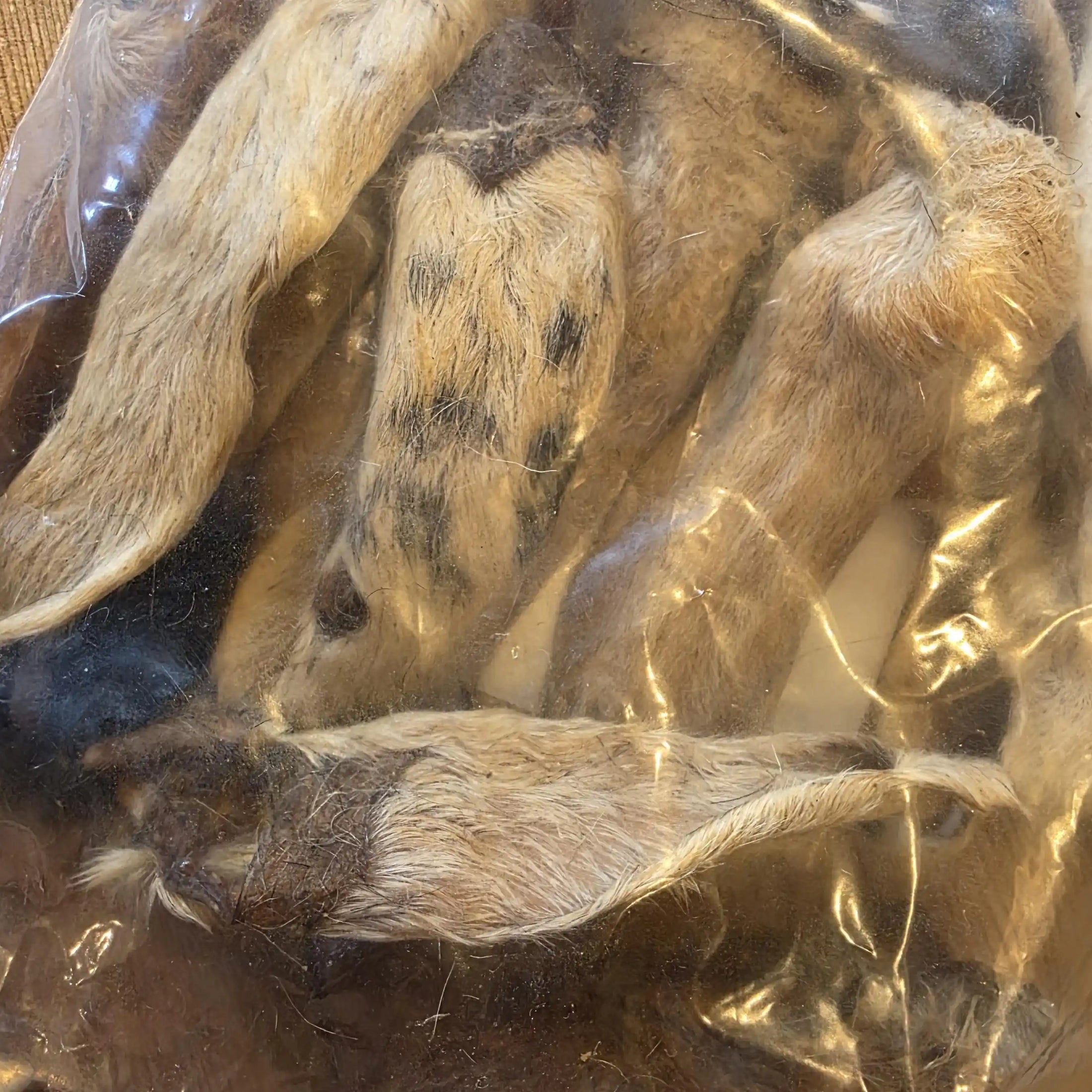 Lammohren mit Fell 200g