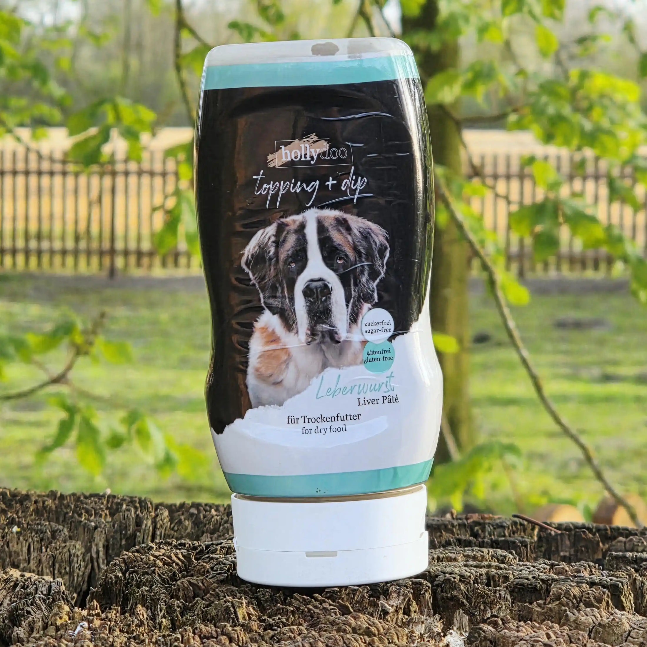 topping + dip Leberwurst für Hunde 300ml