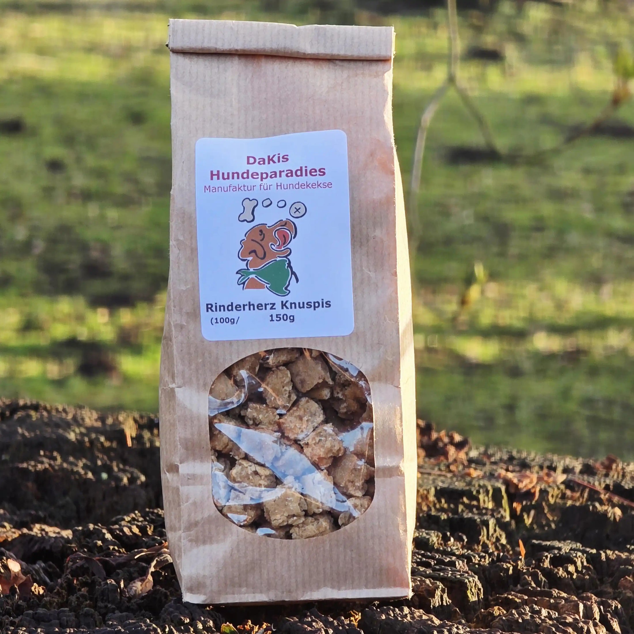 Knuspies mit Rinderherz 150g