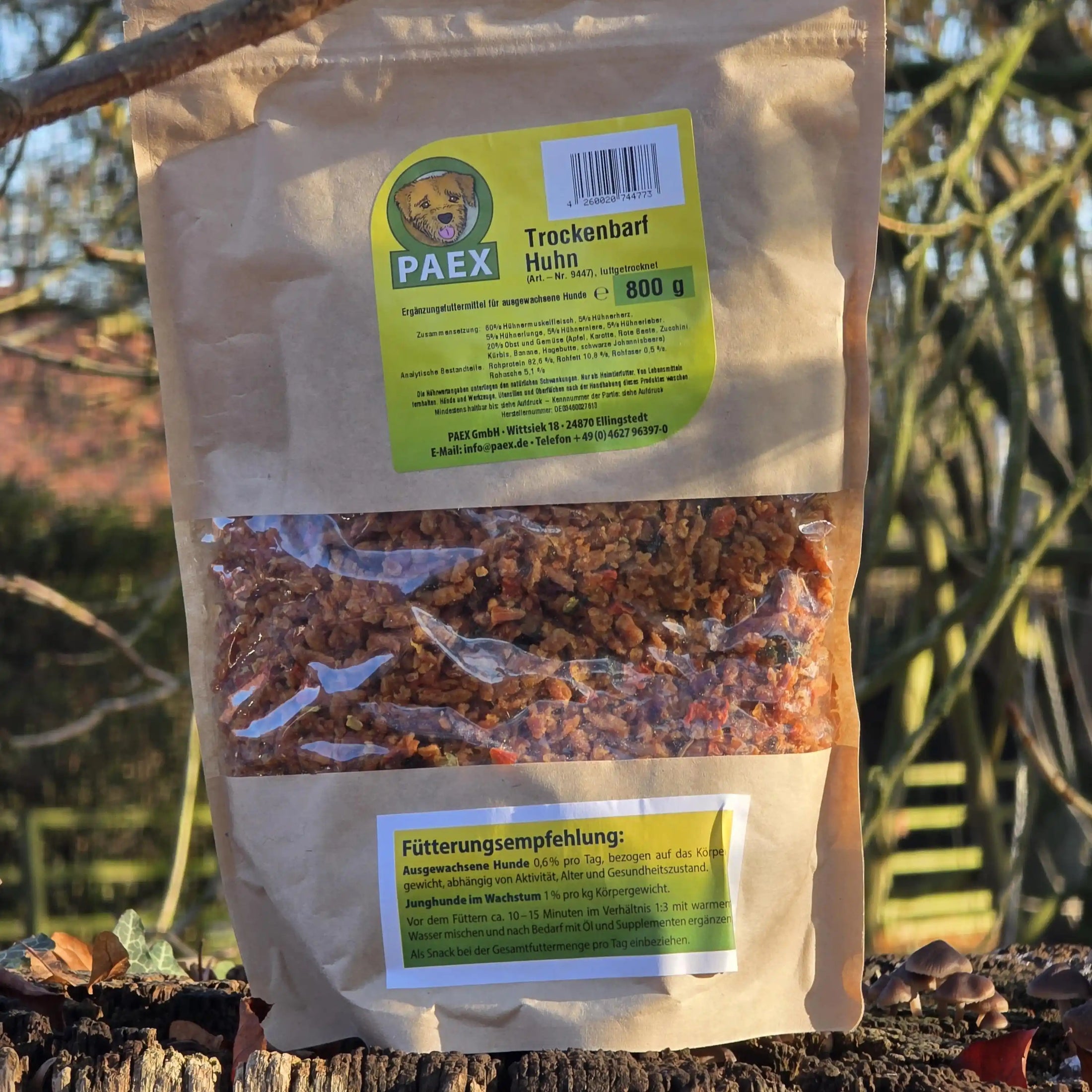 Trockenbarf Huhn 800g